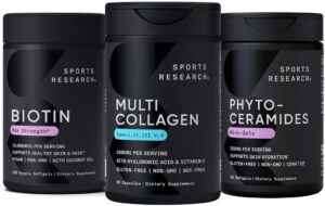 Sports Research Biotin 10,000mcg With Coconut Oil