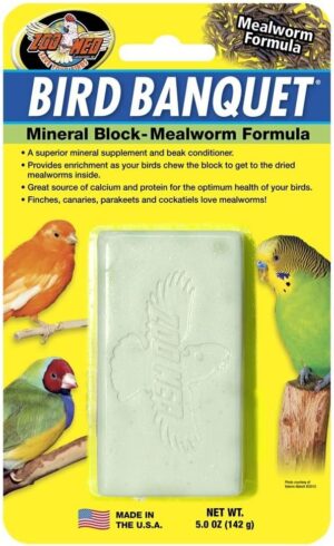 Zoo Med Bird Banquet Mineral Block, Large