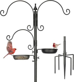 Kingsyard Bird Feeding Station Kit – 85 Inch Bird Feeder Pole