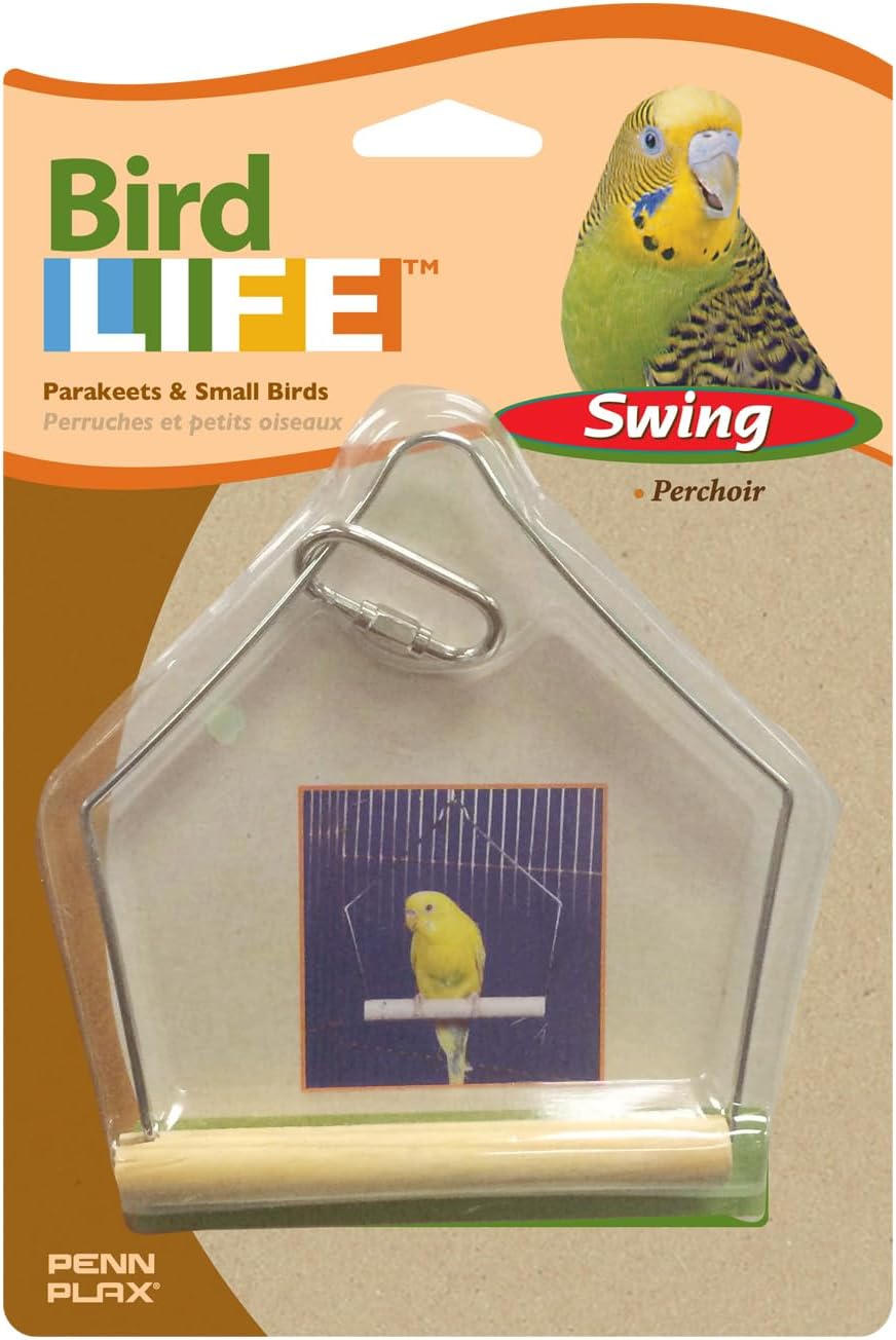 Penn-Plax Bird-Life Natural Perch Swing For Birds