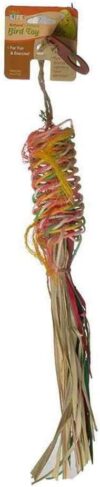 Penn-Plax Bird-Life Pacifier Kabob Natural Shred Toy