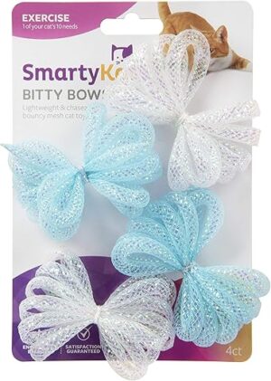 SmartyKat Bitty Bows Mesh Cat Toys, One Size