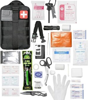 Simpleone Black Emergency First Aid Kit – 250 Piece
