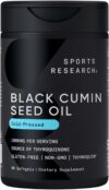 Sports Research Black Seed Oil 1000mg Softgels