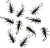 PA Lures Black Soft Plastic Stonefly 20 Pack