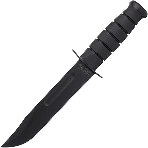 KA-BAR Black Straight Edge Knife #1213