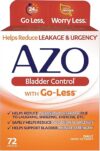 AZO Bladder Control Supplement | 72 Capsules