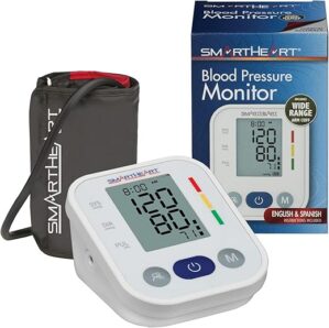 SmartHeart Blood Pressure Monitor With 2-Person Memory