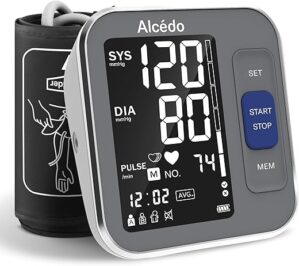 Alcedo Blood Pressure Monitor With Large Cuff
