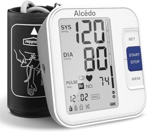 Alcedo Blood Pressure Monitor With Large Cuff