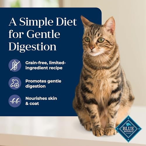 Blue Buffalo Basics Grain-Free Dry Cat Food, Duck & Potato Recipe - Image 3