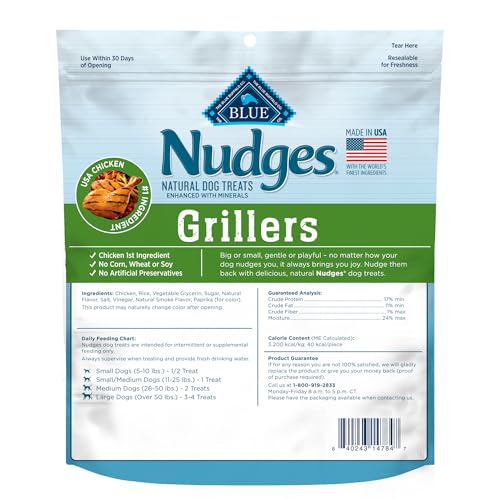 Blue Buffalo Grillers Natural Dog Treats With Chicken - Image 2