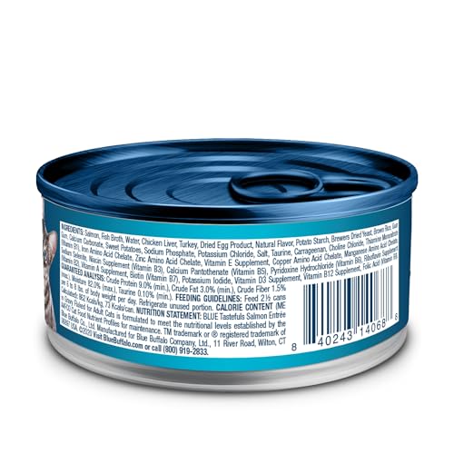 Blue Buffalo Tastefuls Flaked Salmon Wet Cat Food - Image 2