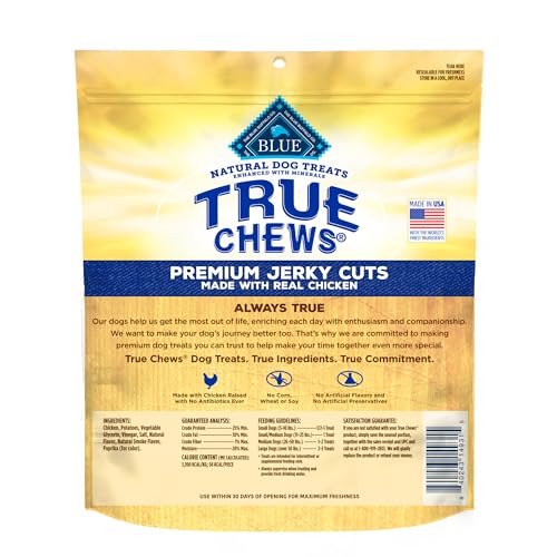 Blue Buffalo True Chews Chicken Jerky Dog Treats - Image 2