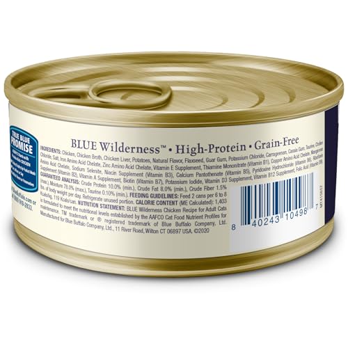 Blue Buffalo Wilderness High-Protein Adult Cat Wet Food - Image 2