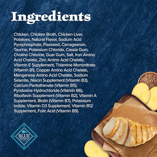 Blue Buffalo Wilderness Natural Chicken Wet Cat Food, 5.5-oz. Cans (24 Count) - Image 5