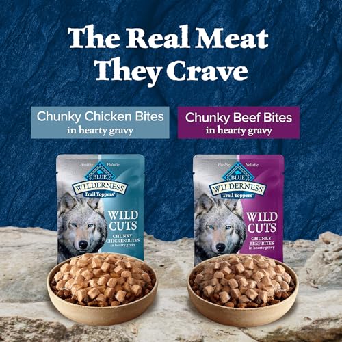 Blue Buffalo Wilderness Trail Toppers Wet Dog Food Variety Pack - Image 3