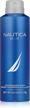 Nautica Blue Deodorizing Body Spray – Bergamot Sandalwood 6.0oz