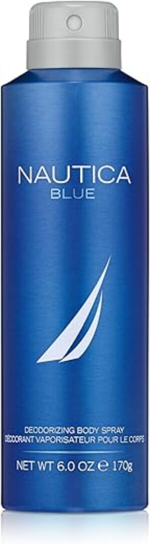 Nautica Blue Deodorizing Body Spray – Bergamot Sandalwood 6.0oz