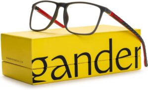 Gander Blue Light Blocking Gaming Glasses, Sporty Style