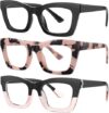 Okany Blue Light Blocking Glasses, 3 Pack