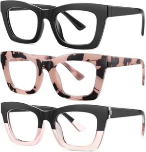 Okany Blue Light Blocking Glasses, 3 Pack