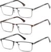 LOUOL READERS Blue Light Blocking Glasses For Men