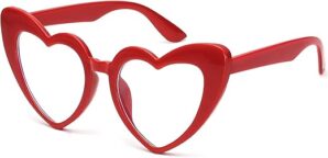 LIKSMU Blue Light Blocking Heart Glasses