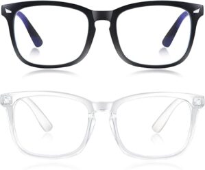 minlen Blue Light Blocking Square Eyeglasses