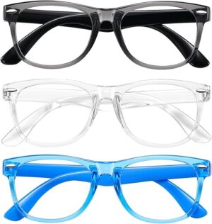 Okany Blue Light Glasses 3 Pack For Kids