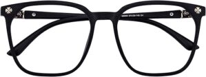 GUDVUE Blue Light Glasses, Anti Glare, Black