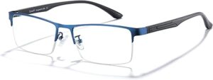 Cyxus Blue Light Semi Rim Eyewear Glasses