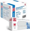 Basic Blue Nitrile Exam Gloves, Latex-Free Disposable