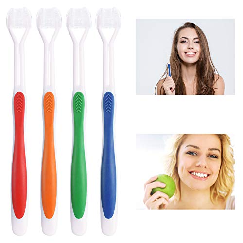 Boao Three Sided Sensory Toothbrush for Kids - Image 5