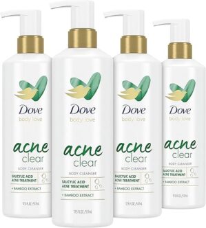 Dove Body Cleanser Acne Clear Body Wash