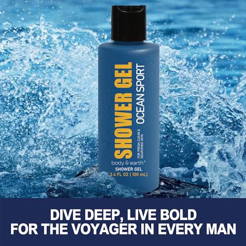BODY & EARTH Men's Fresh Ocean Scent Gift Set - Image 3