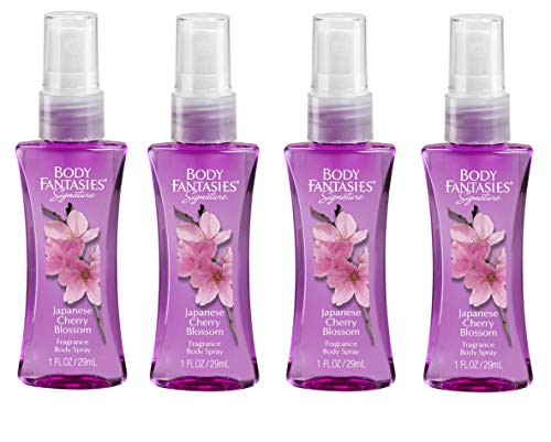 Body Fantasies Japanese Cherry Blossom Body Mist Set - Image 2