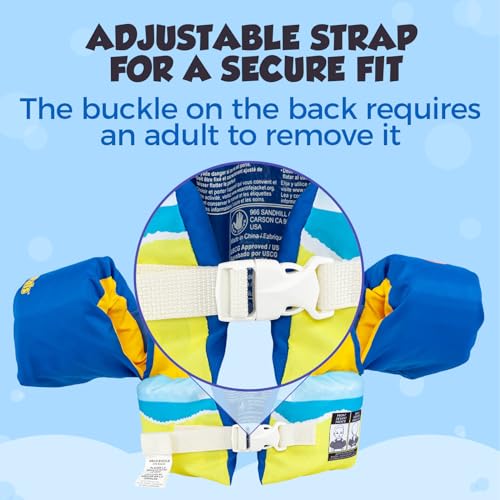 Body Glove Paddle Pals Kids Life Jacket PFD - Image 4