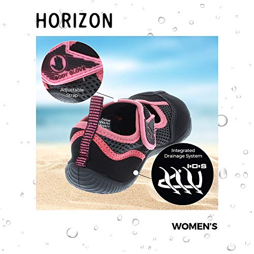 Body Glove Water Shoes For Women, Black And Oasis Blue - Image 4