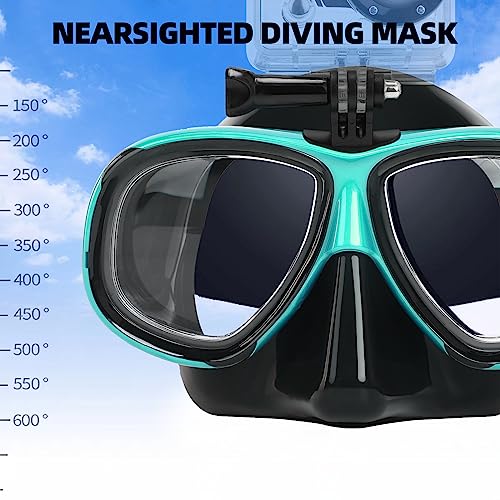 Body+ Nearsighted Professional Full Dry Snorkel Set - Image 3