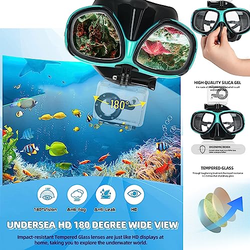 Body+ Nearsighted Professional Full Dry Snorkel Set - Image 2