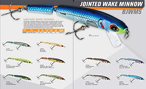 BOMBER Jointed Wake Minnow Fishing Lure - Image 4
