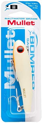 BOMBER Mullet Slow-Sinking Saltwater Fishing Lure - Image 3