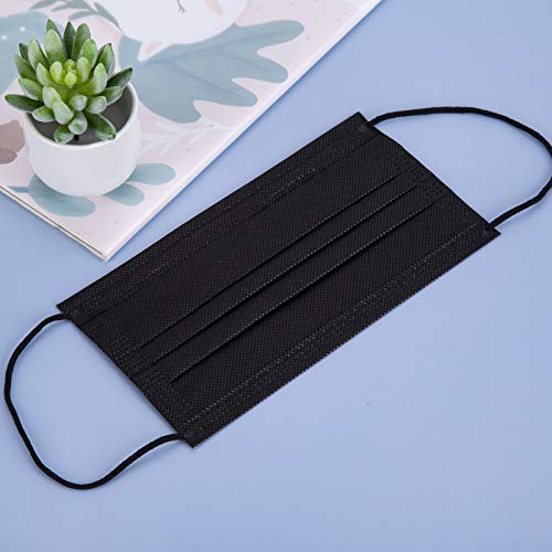 Borje Black 3 Ply Disposable Face Masks - Image 5