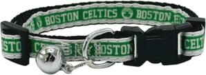 Pets First Boston Celtics Satin Cat Collar With Bell