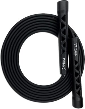 Damage Fight Gear Boxer Classic Speed Rope, Lightweight PVC