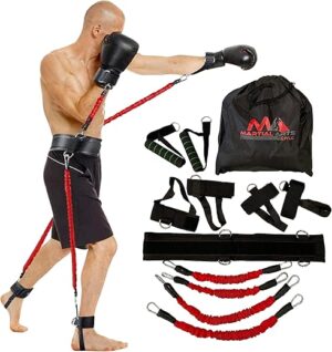 MA MARTIAL ARTS STYLE Boxing Resistance Bands for MMA Training