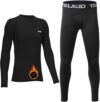 TELALEO Boys’ Girls’ Thermal Compression Shirt Set