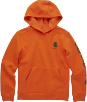 Carhartt Boys’ Long Sleeve Hooded Sweatshirt