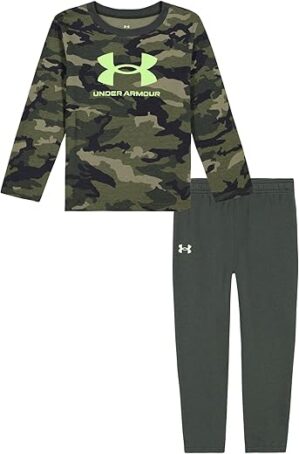 Under Armour Boys Long Sleeve Shirt And Jogger